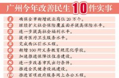 广州民生10件事之一：继续扩大社会保险覆盖面并提高保险水平